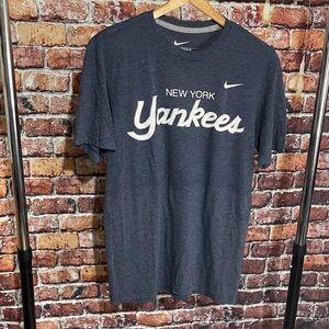 Nike Men's Dark Blue Yankees Tee medium regular fit MLB baseball Aaron judge